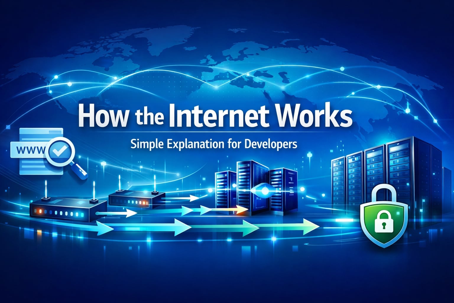 How the Internet Works: Simple Explanation for Developers